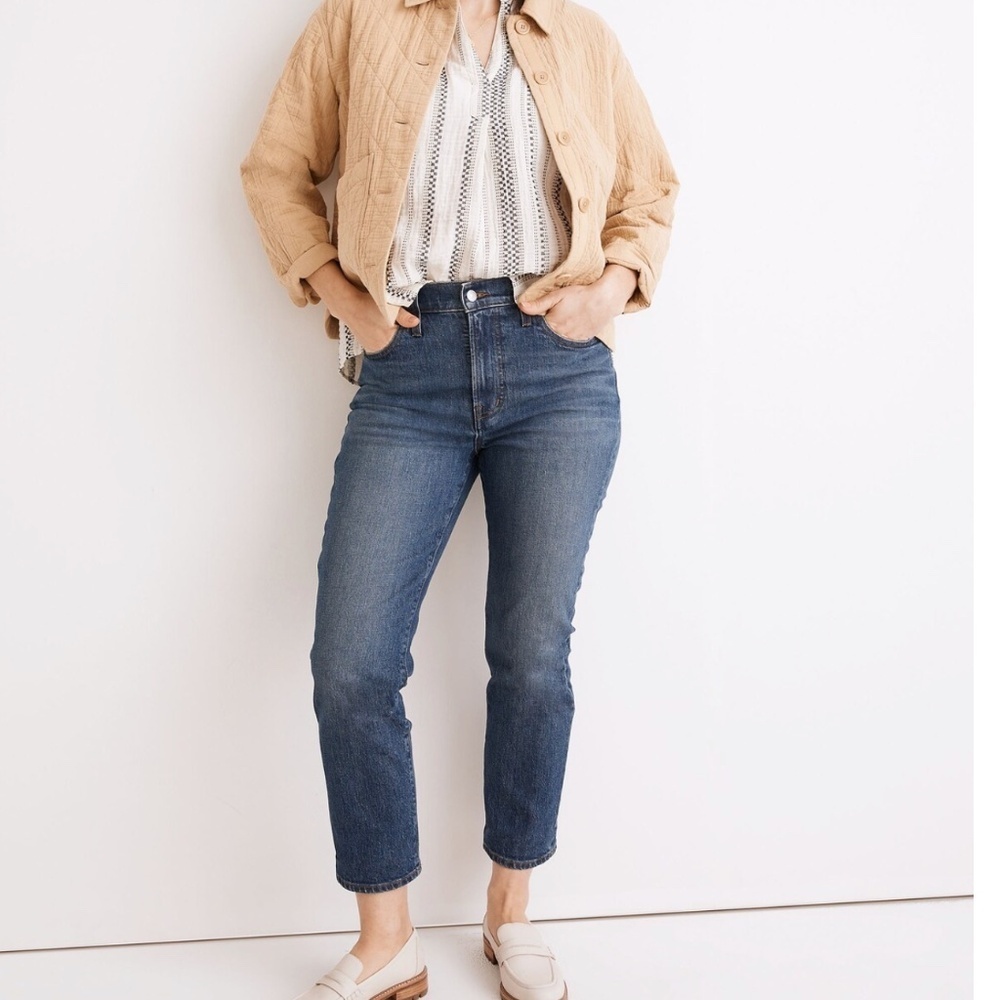 Madewell The Perfect 90's Vintage High Rise Mom Jean in Drayton Wash Size 31